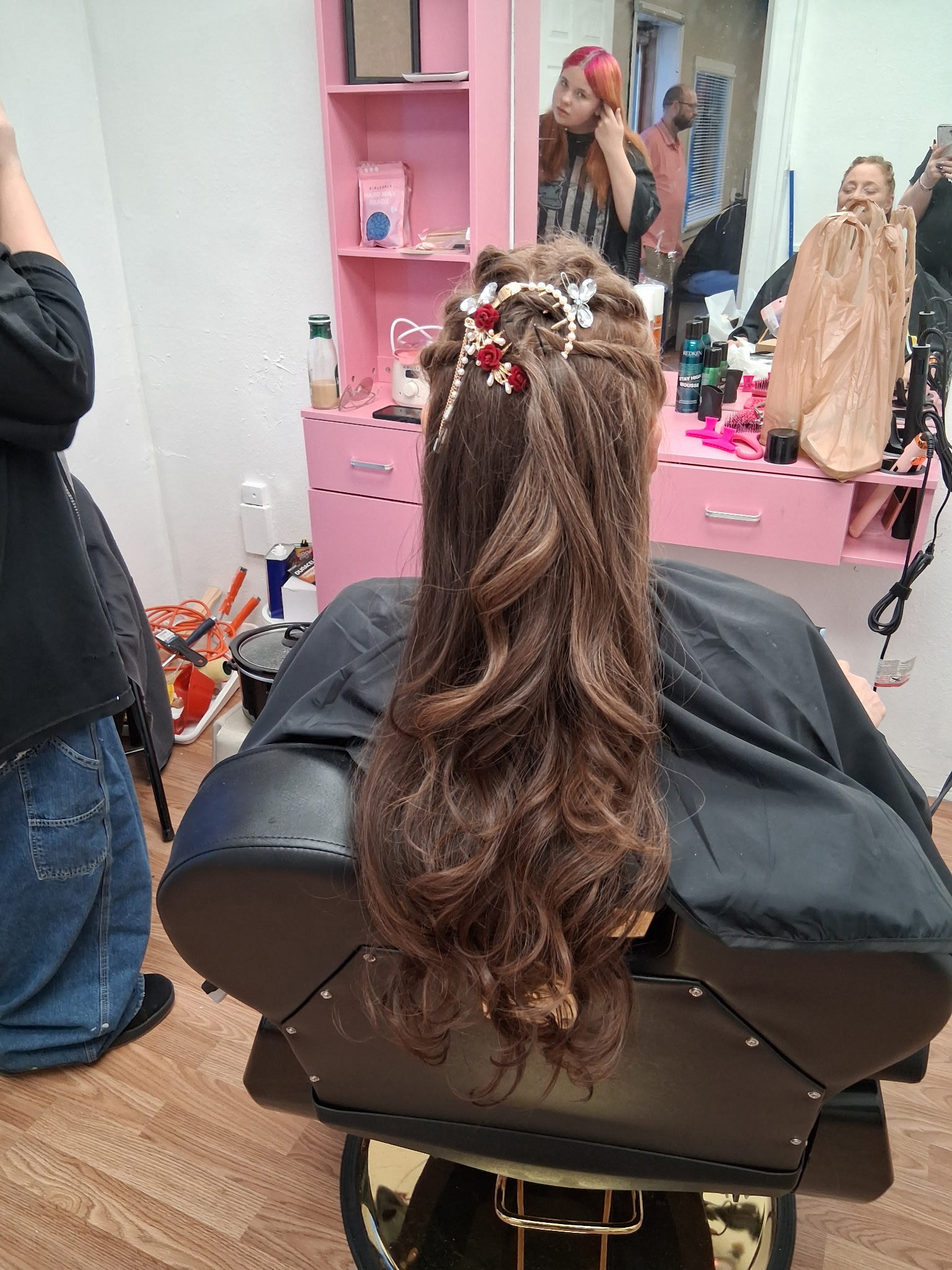 Salon work